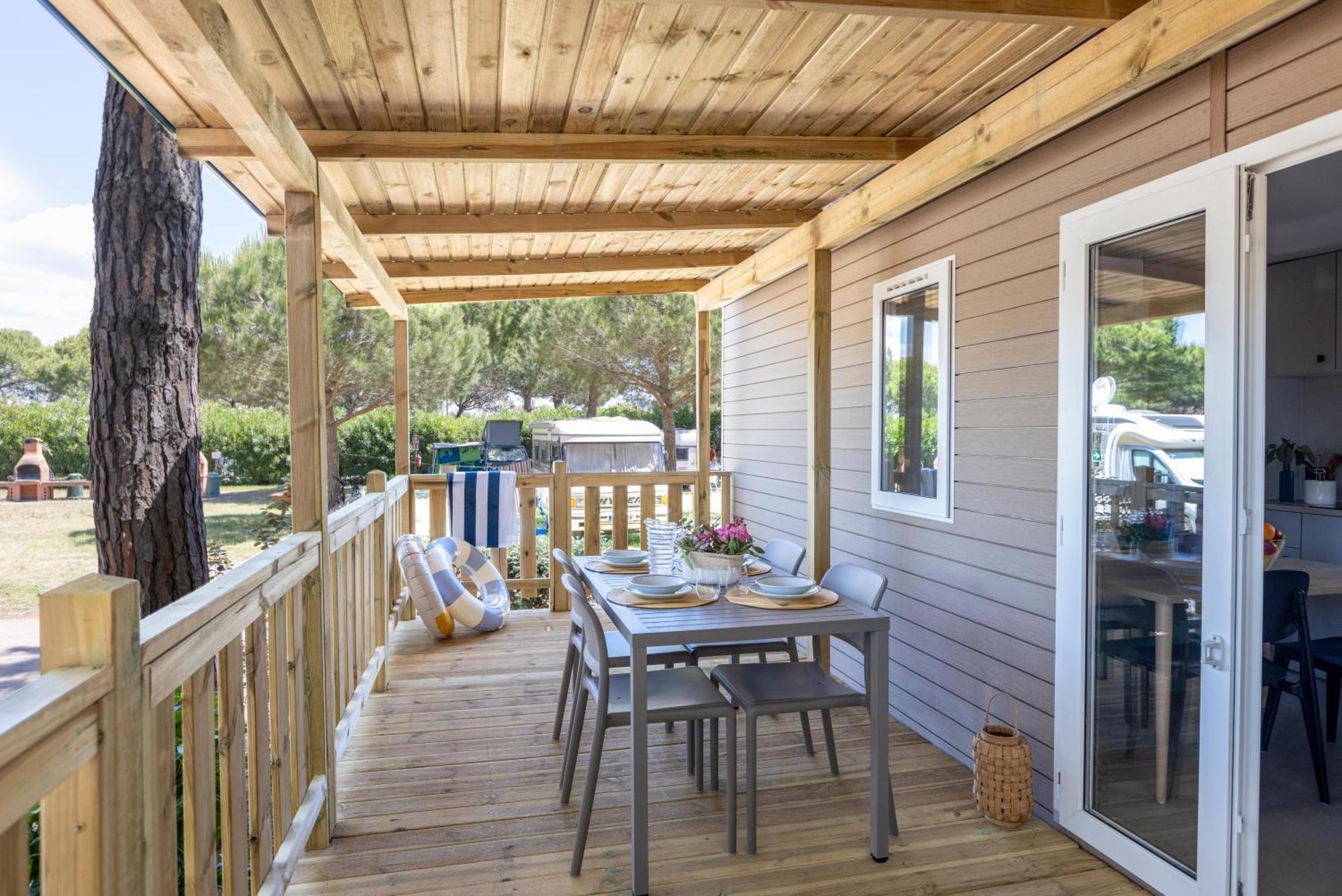 Gitavillage Argentario Албиния Экстерьер фото Mobile home terrace